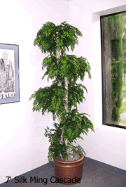 silk tree artificial tree Ming cascade
